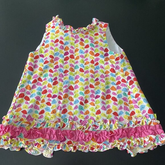 Le' Za Me Open Back Bow Top With Capri Pants - Picture 2 of 12